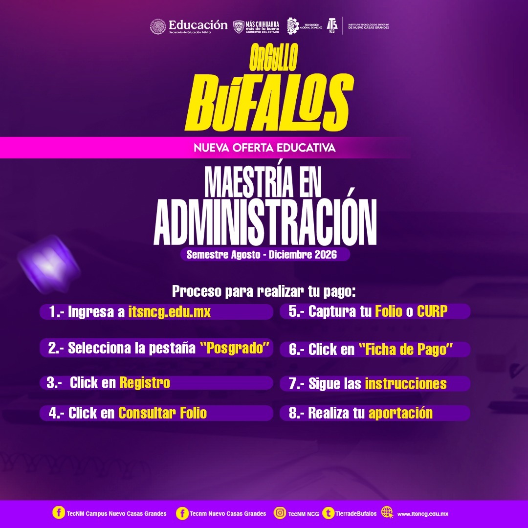 Maestría en Administración ITSNCG